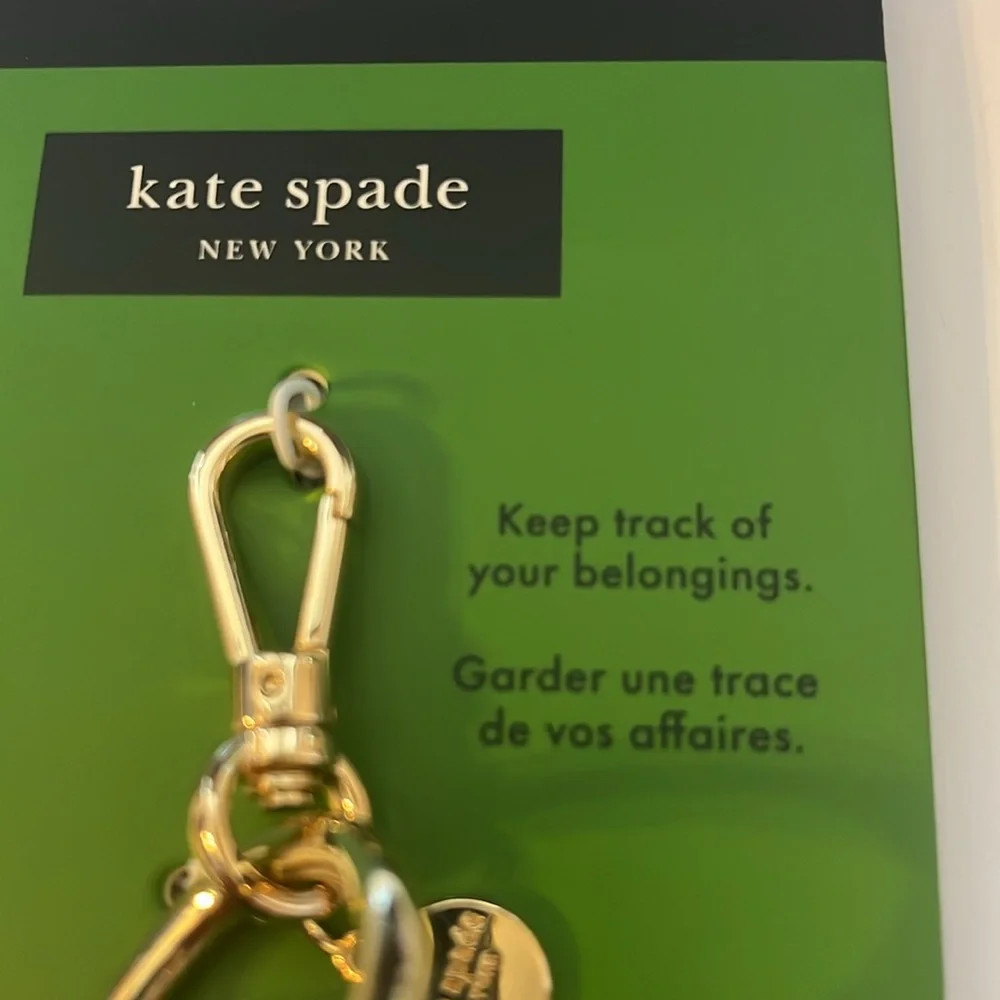 NWT kate spade new york Red Heart Shaped Bag Charm or Keychain
